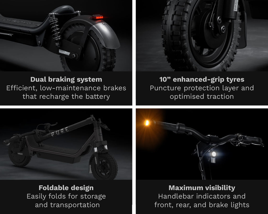 Pure Scooter AIR⁶ PRO+ SUSPENSION