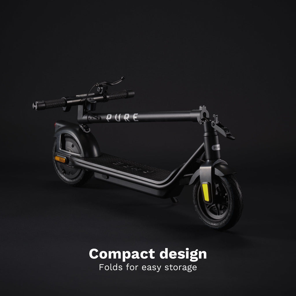 Pure Scooter Matte Black Air³ Pro